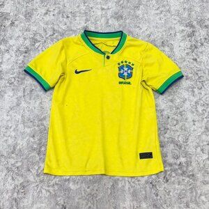 kids Nike Brazil soccer jersey